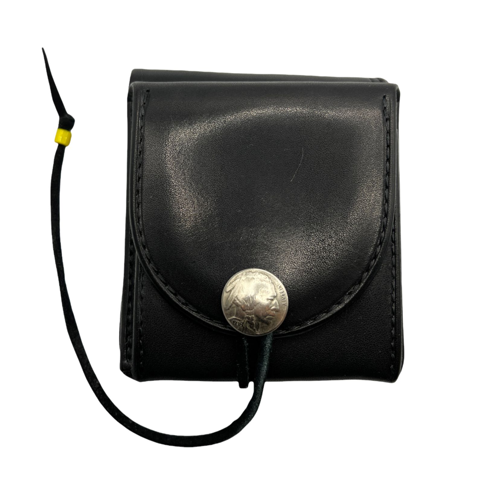 新品》ゴローズ(goro's)縦型二つ折り財布(新型)(黒) - メルカリ