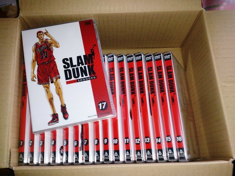 新品 未開封 スラムダンク（SLAM DUNK） DVD全巻セット（Vol．１～Vol 