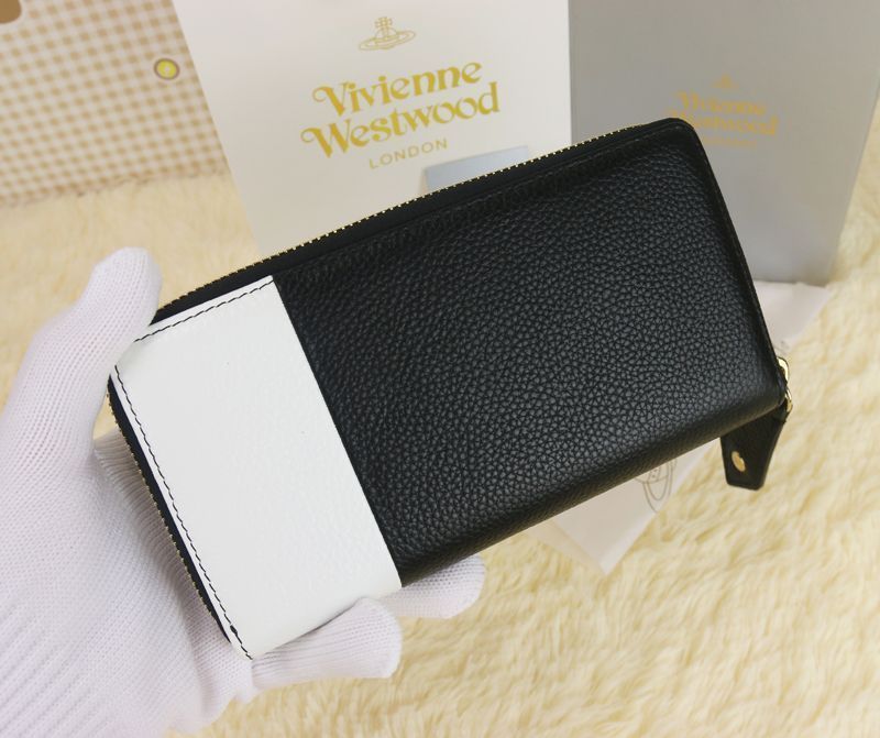 新品⭐︎Vienne Westwood 55VV337 長財布ブラック×ホワイト 新品⭐︎Vienne Westwood 55VV337 長財布ブラック×ホワイト