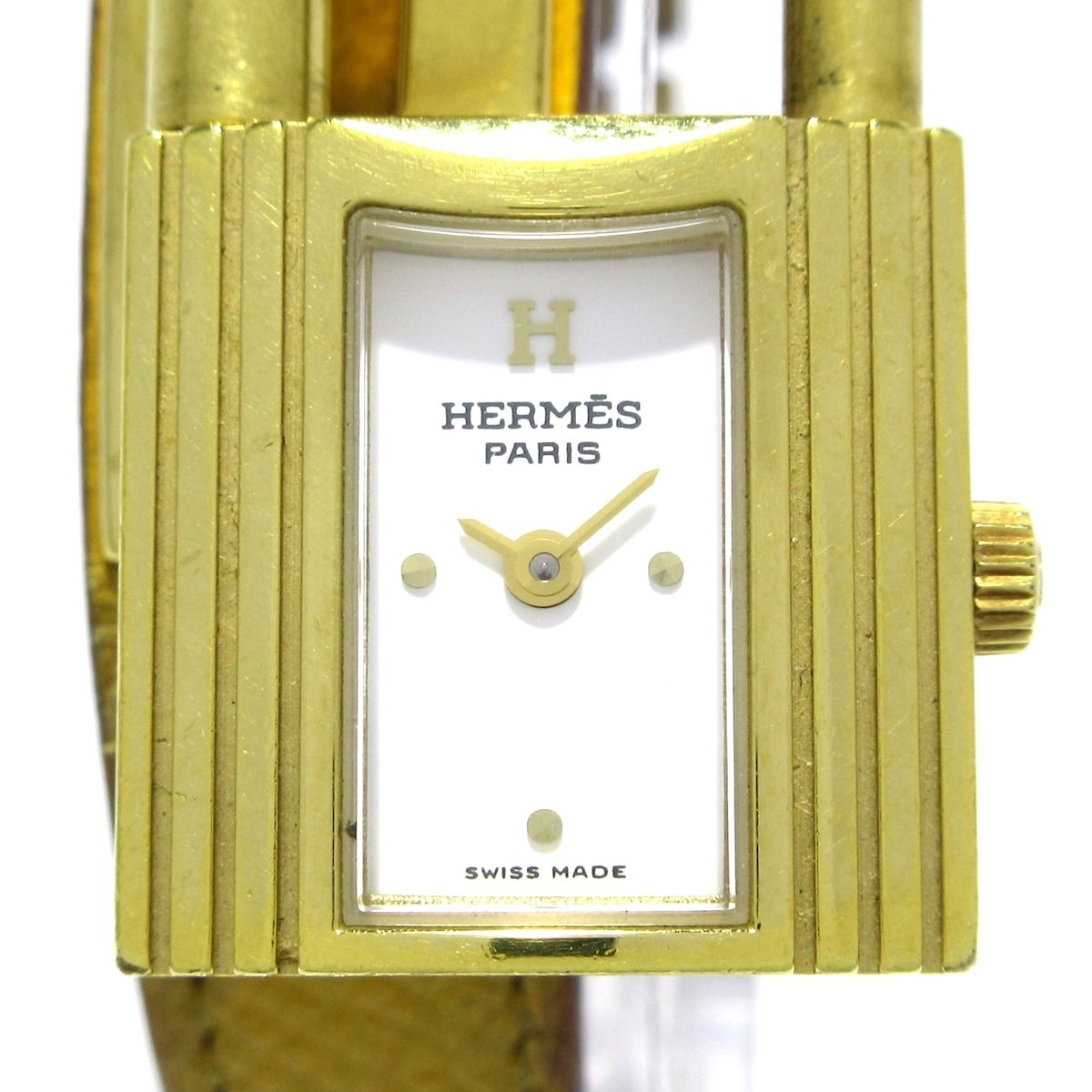 HERMES エルメス 腕時計 ケリーウォッチ レディース 〇 白