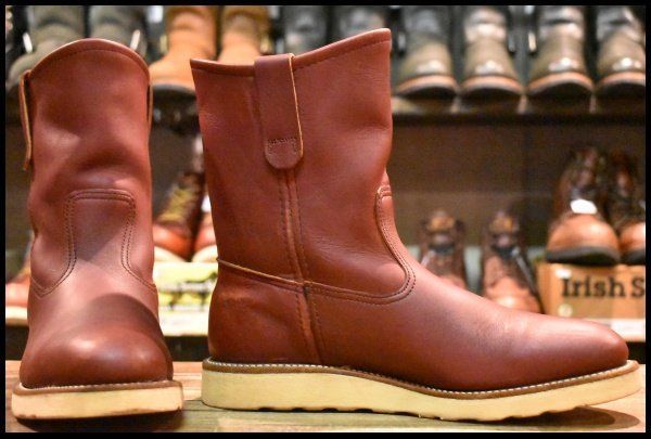 8E 美品 11年】レッドウィング 8866 ペコス 赤茶 オロラセット 8E 美品 11年】レッドウィング 8866 ペコス 赤茶 オロラセット