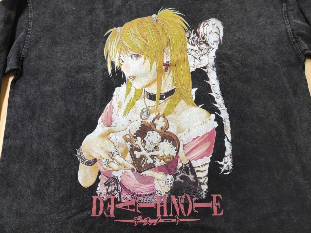 DEATH NOTE デスノート ミサ＆レム ヴィンテージ加工 ロンT 長袖 XL - メルカリ