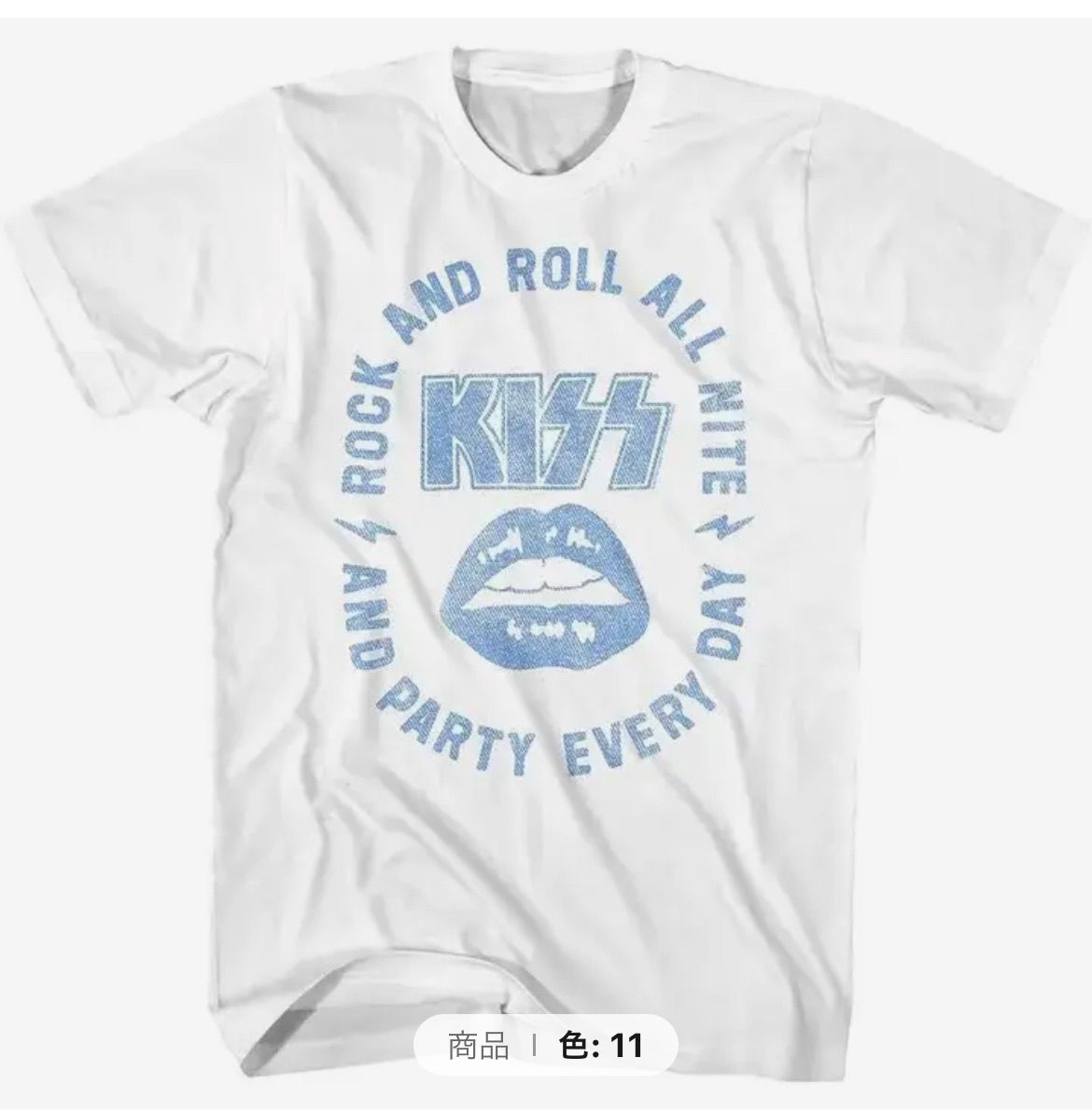 Kissバンドtシャツ　ホワイト系　全23種【新品】