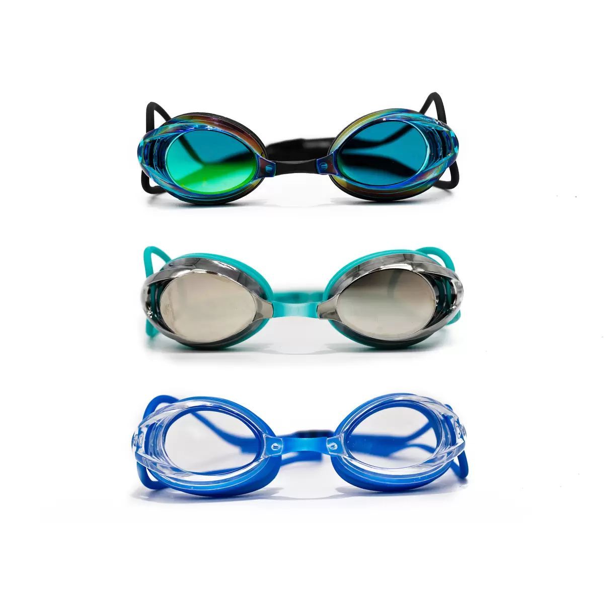 在庫複数有【恵庭】*未開封*ハイ シュプリーム 大人用 水泳ゴーグル 3個 