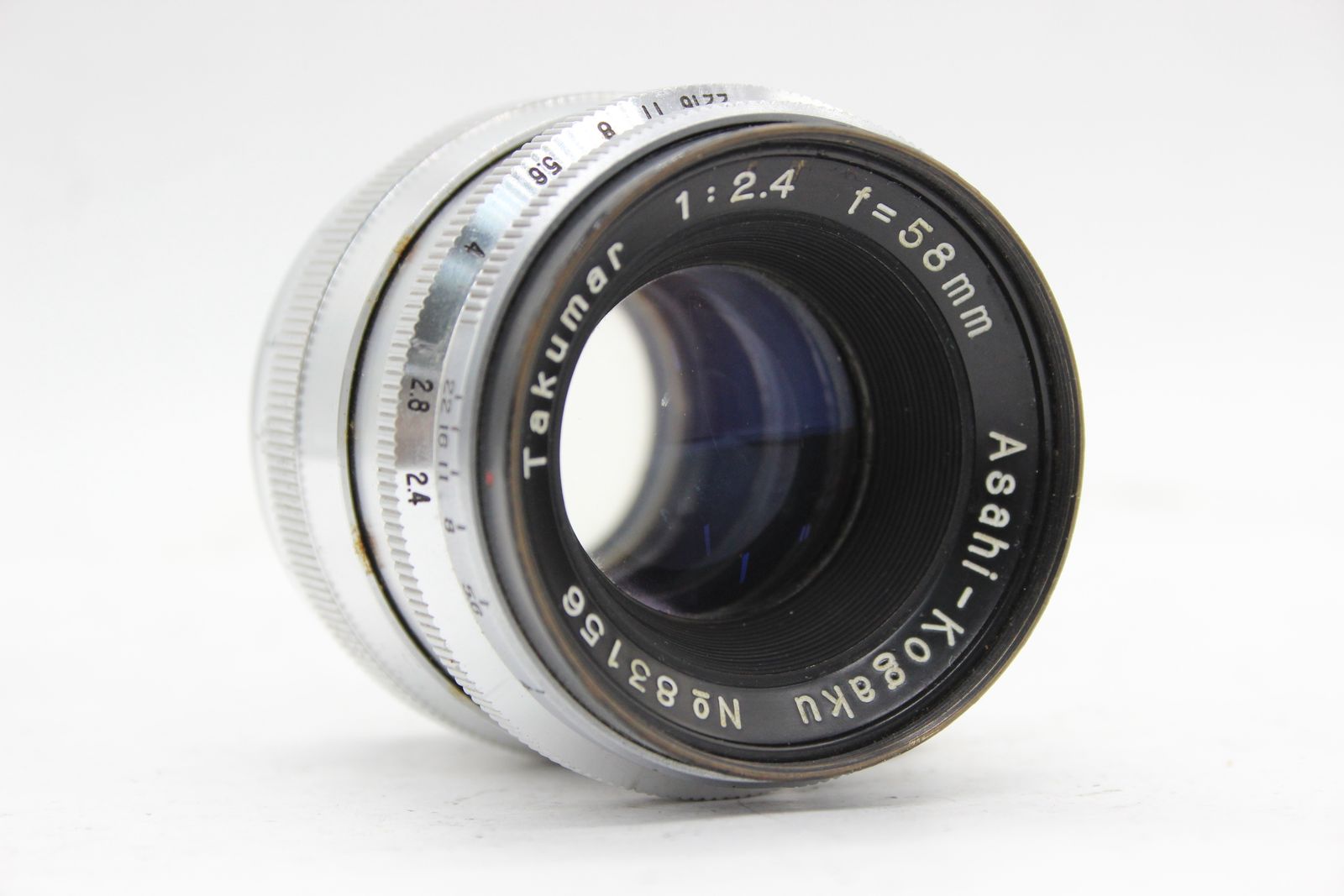 訳あり品】 ペンタックス Pentax Asahi-kogaku Takumar 58mm F2.4