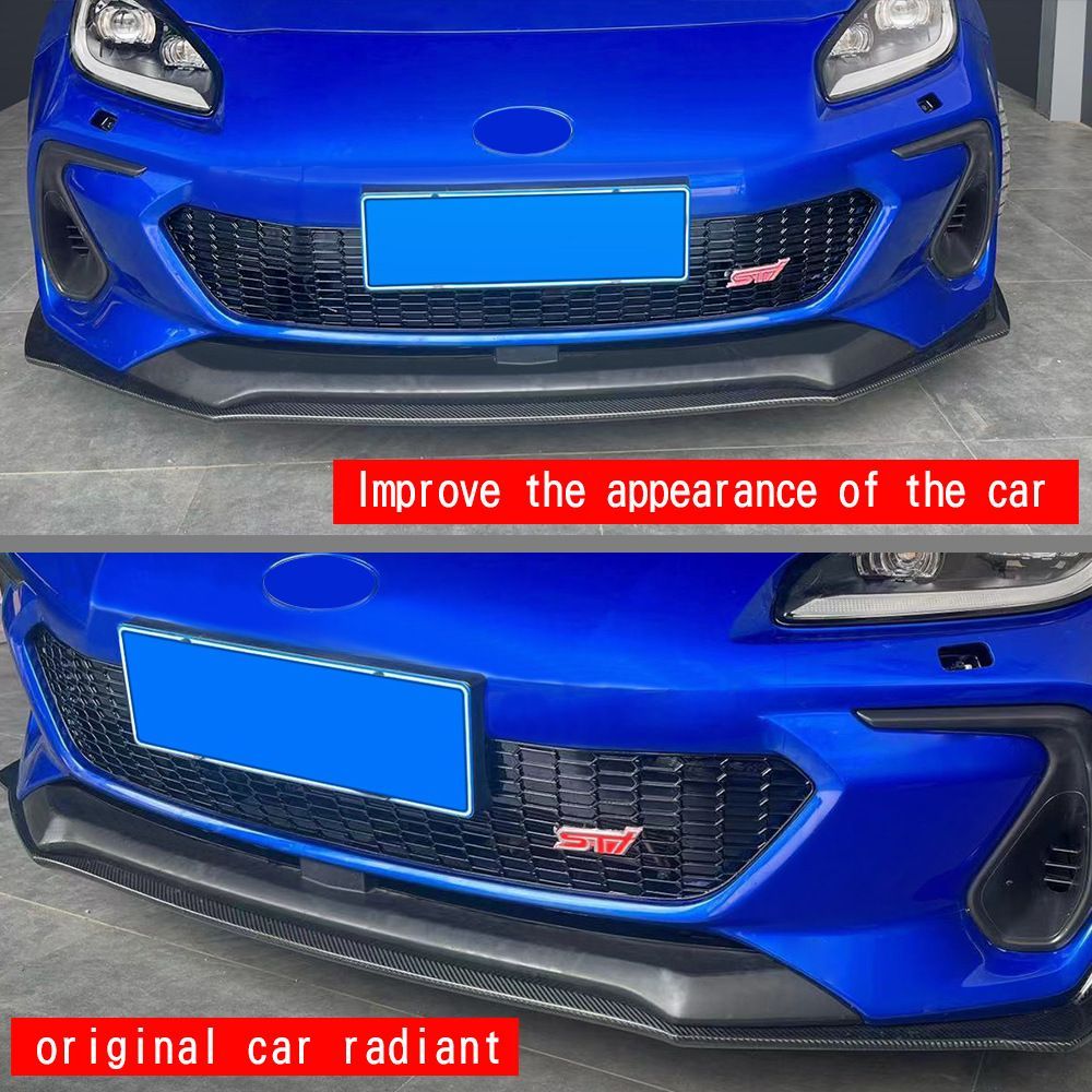 中央グリル装飾パーツ 光沢ブラック