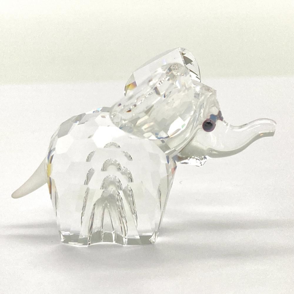 スワロフスキー　 置物　ゾウ スワロフスキー SWAROVSKI ゾウ(Mini) オブジェ 置物 クリア