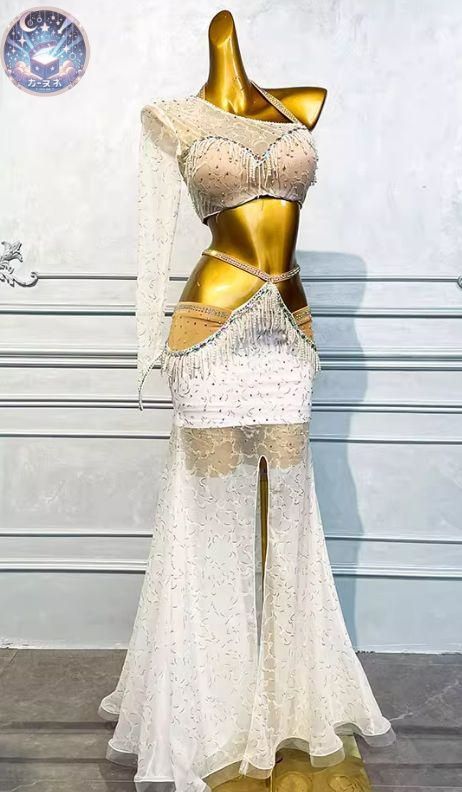 ベリーダンス サイーディ オリエンタル衣装 セットアップ 3色オーダー