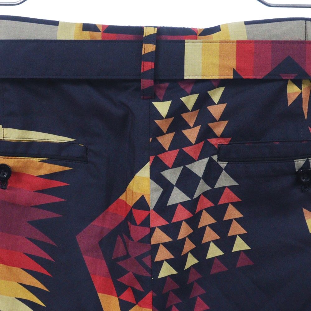 Sacai (サカイ) ×PENDLETON Archive Print Mix Pants 21-02472M