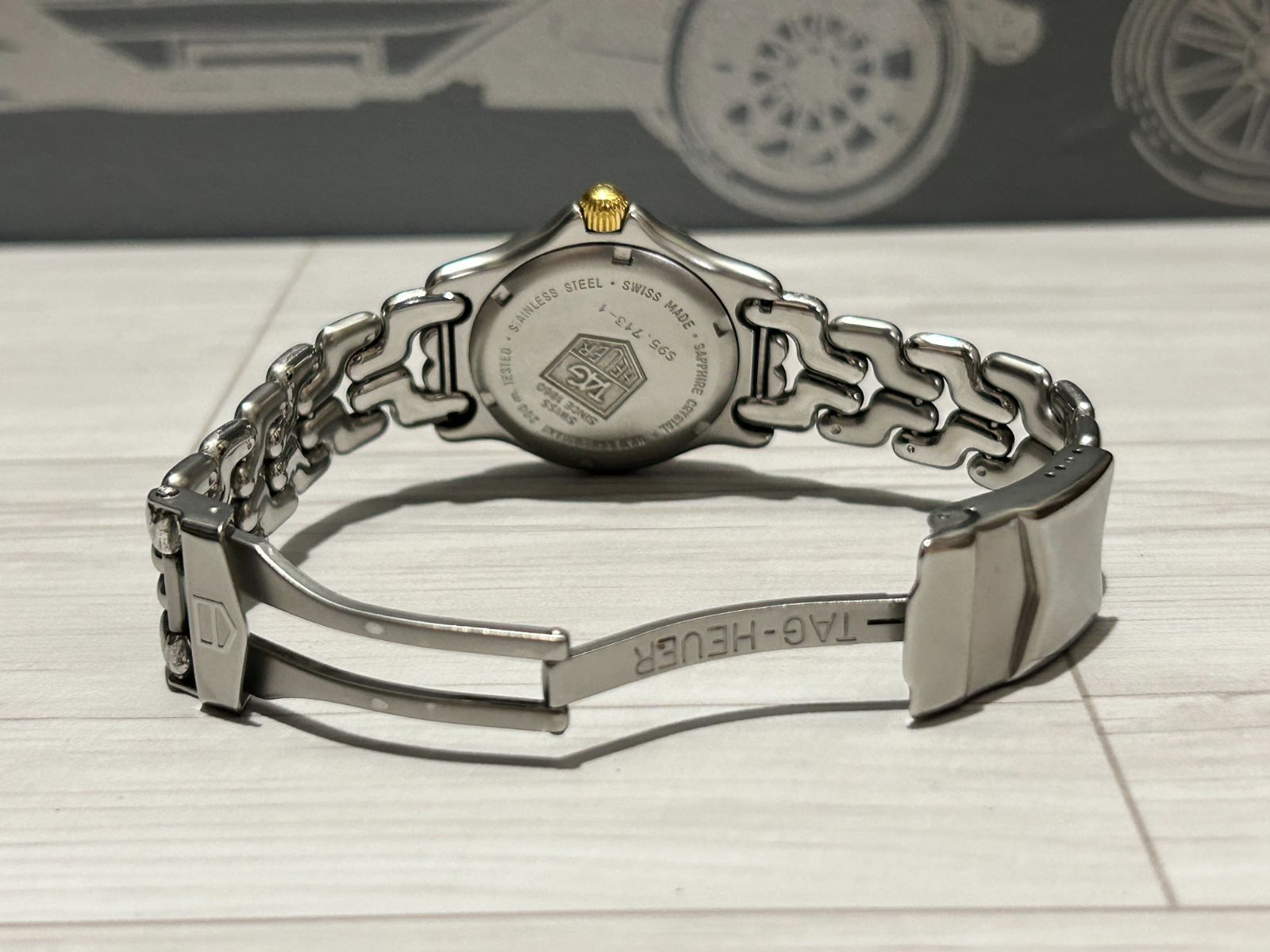 腕時計 タグホイヤー QZ TAG HEUER クォーツ 時計 932.213 腕時計 タグホイヤー QZ TAG HEUER アナログ クォーツ 時計 932