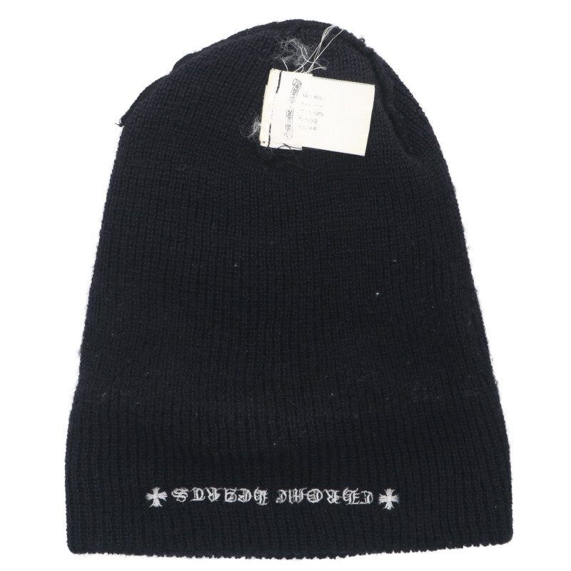 CHプラスステッチアクリルビーニー帽子 メンズ