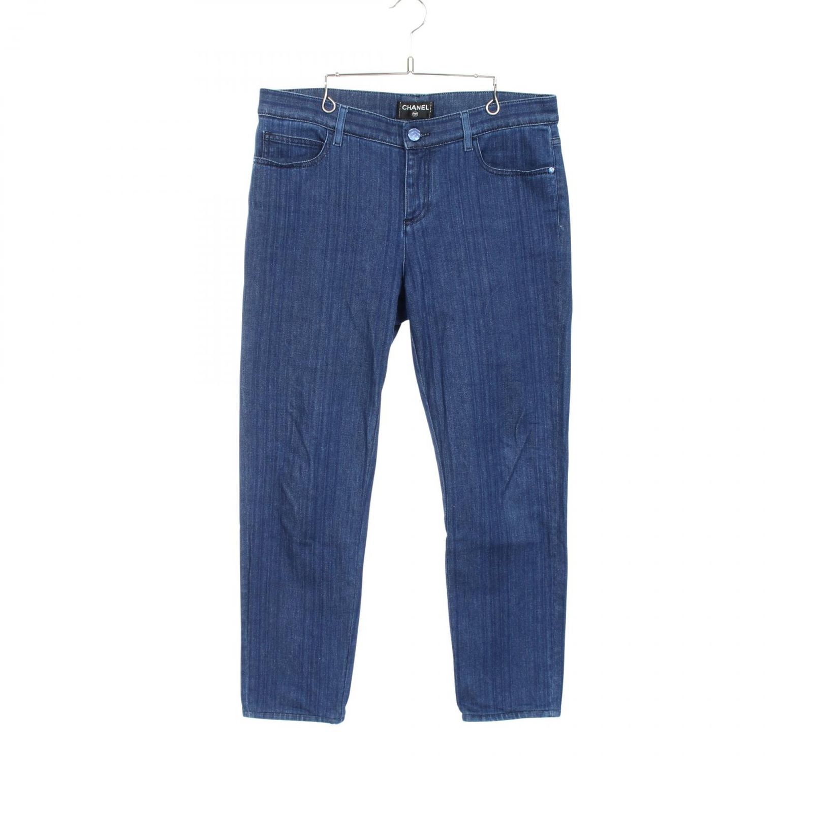 シャネル CHANEL デニムパンツ P58717 コットン デニムパンツ レディース Used A