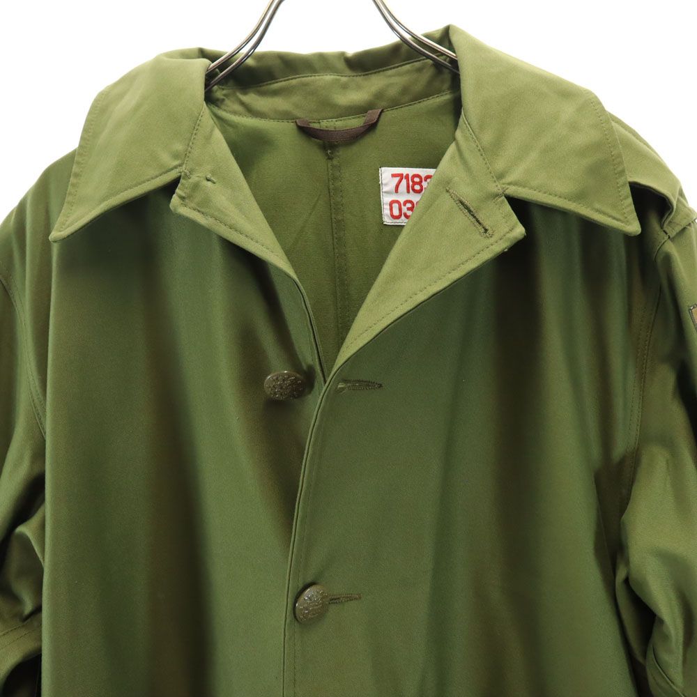 デンマーク軍 70s ヴィンテージ ミリタリーコート カーキ DANISH ARMY メンズ デンマーク軍 70s ヴィンテージ ミリタリーコート カーキ DANISH ARMY