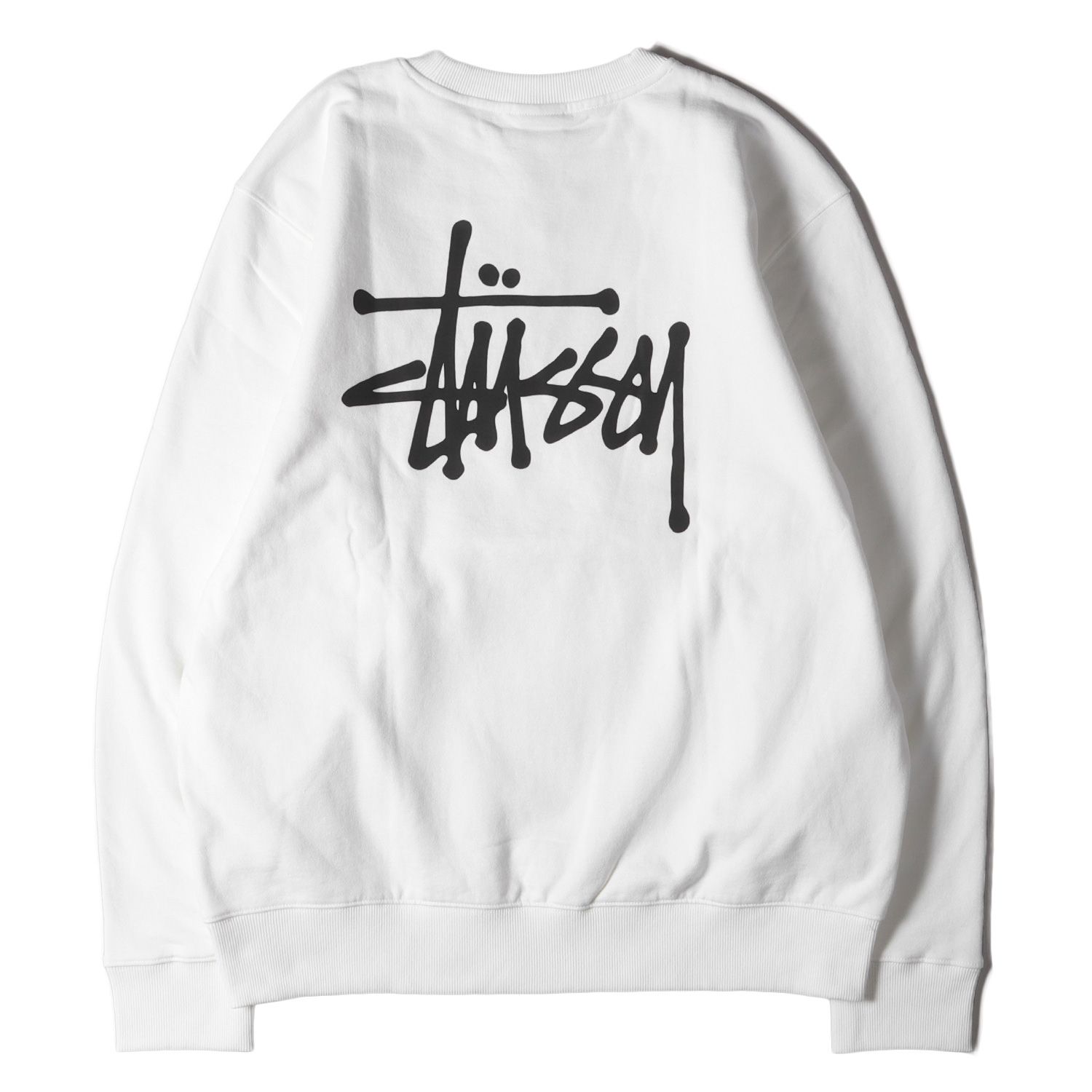 新品 STUSSY ステューシー スウェット サイズ:XL 21AW ストックロゴ 