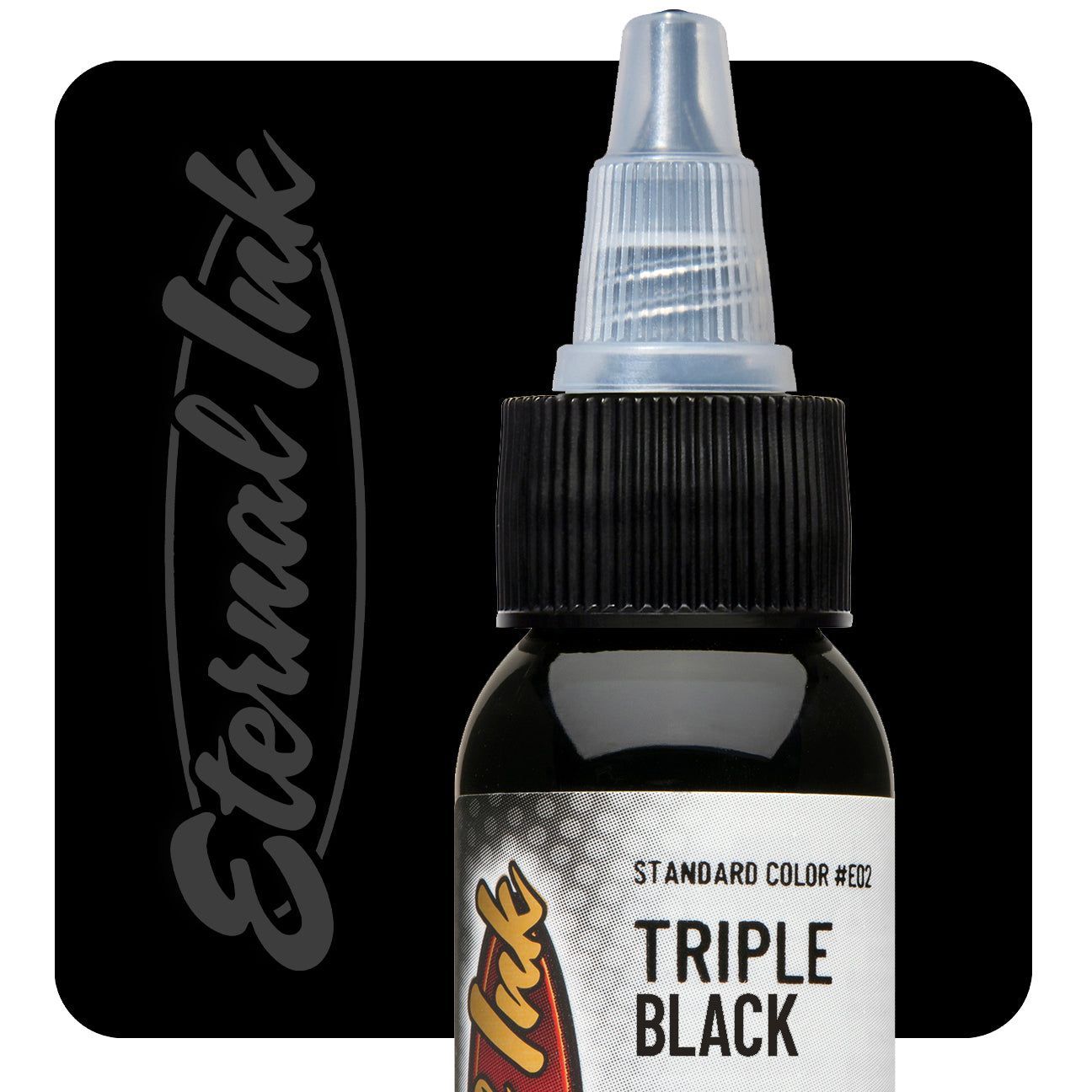 Eternal Tattoo Supply Tattoo Ink Triple Black 2 oz エターナル タトゥーインク トリプルブラック 2オンス