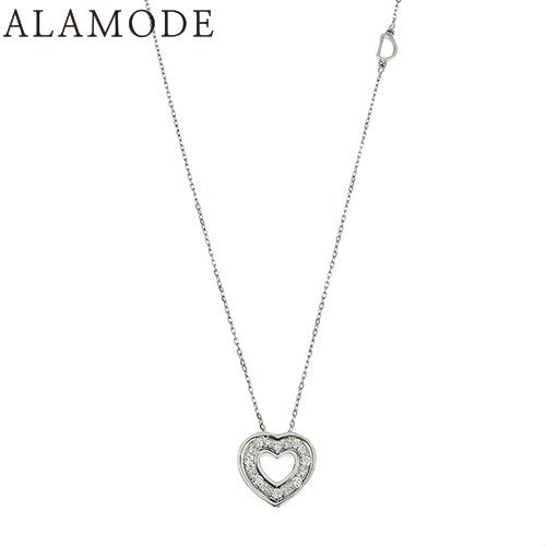 Damiani ダミアーニ ベルエポック ダイヤモンド ハート ネックレス ダイヤモンド K18 ホワイトゴールド WG ネックレス アクセサリー ジュエリー シルバー銀 レディース 40802136850 アラモード
