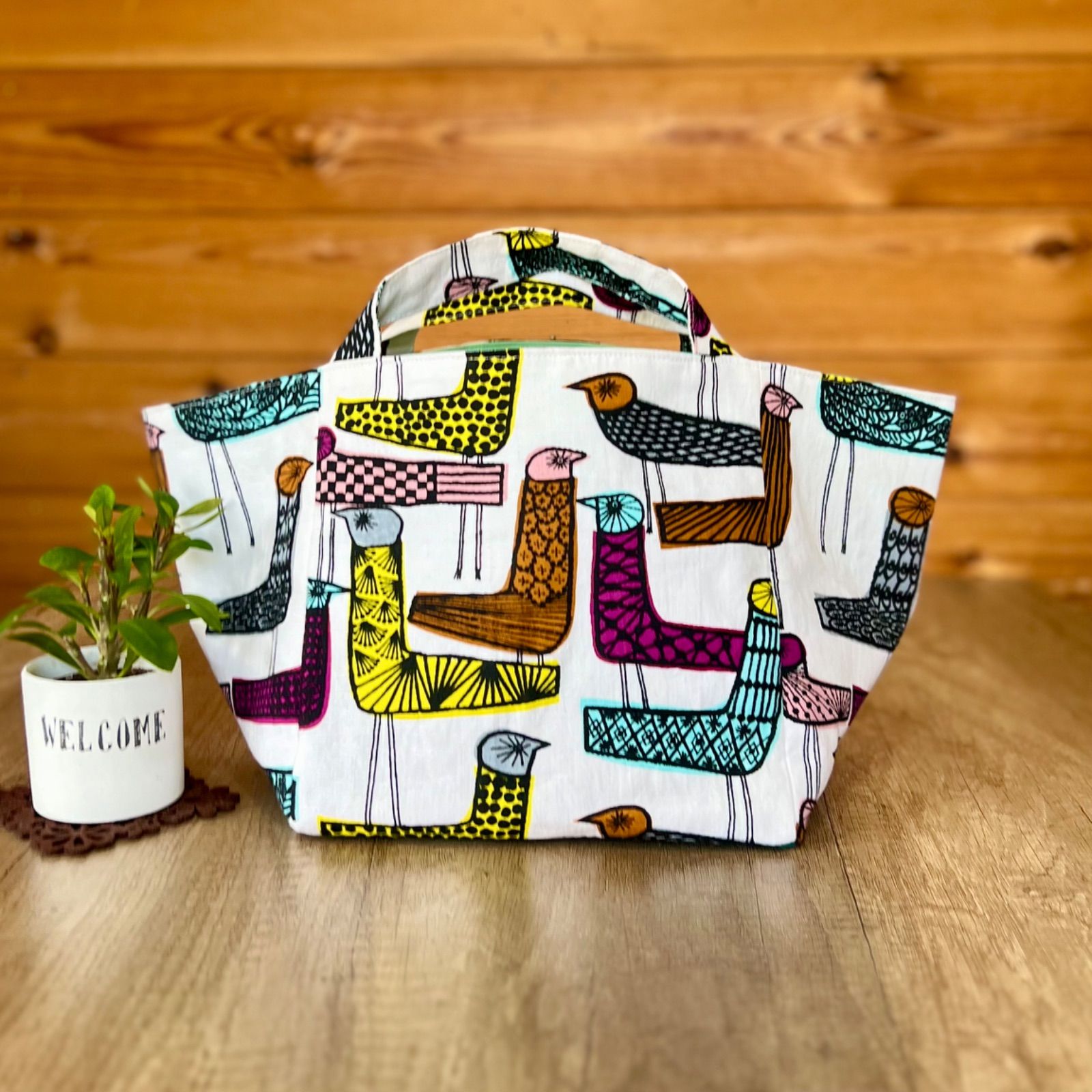 ハンドメイド ミナペルホネン CUBUバッグ⑅︎◡̈︎* 専用」ミナ