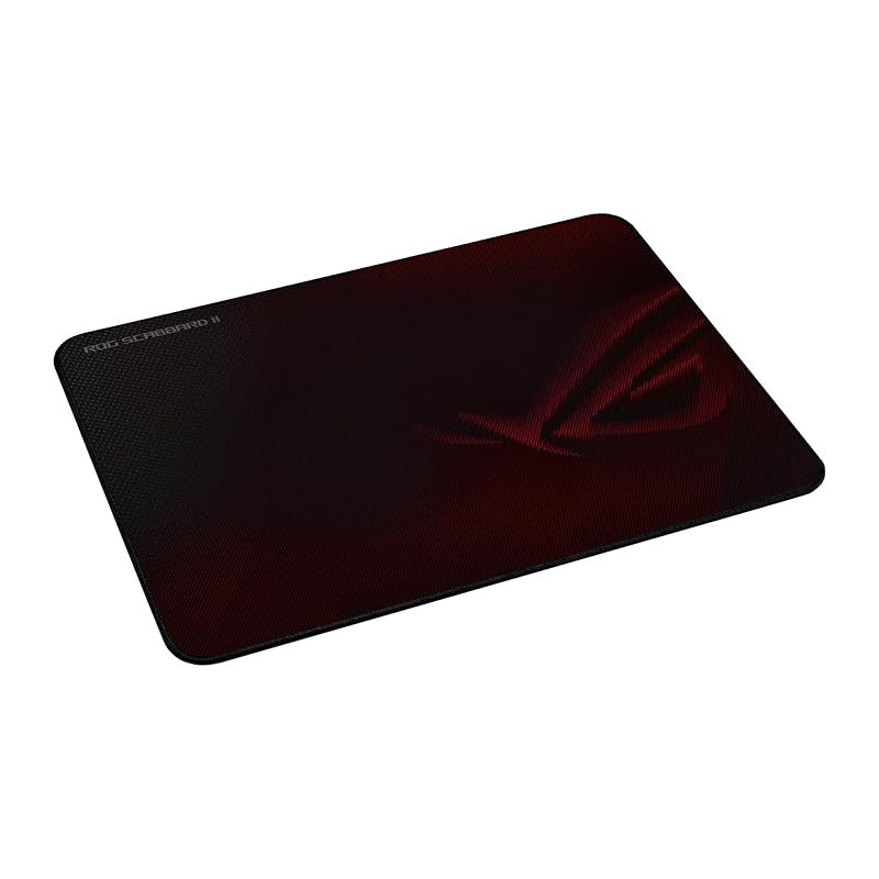 【新着商品】ASUS ROG Scabbard II ゲーミングマウスパッド レッド 1