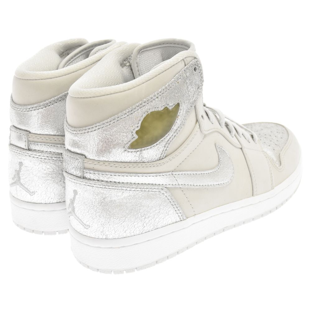 NIKE ナイキ AIR JORDAN 1 RETRO HI SILVER 25TH ANNIVERSARY 396009-001 エアジョーダン レトロ メタリックシルバー ハイカットスニーカー シルバー US10/28.0cm300センチワイズ