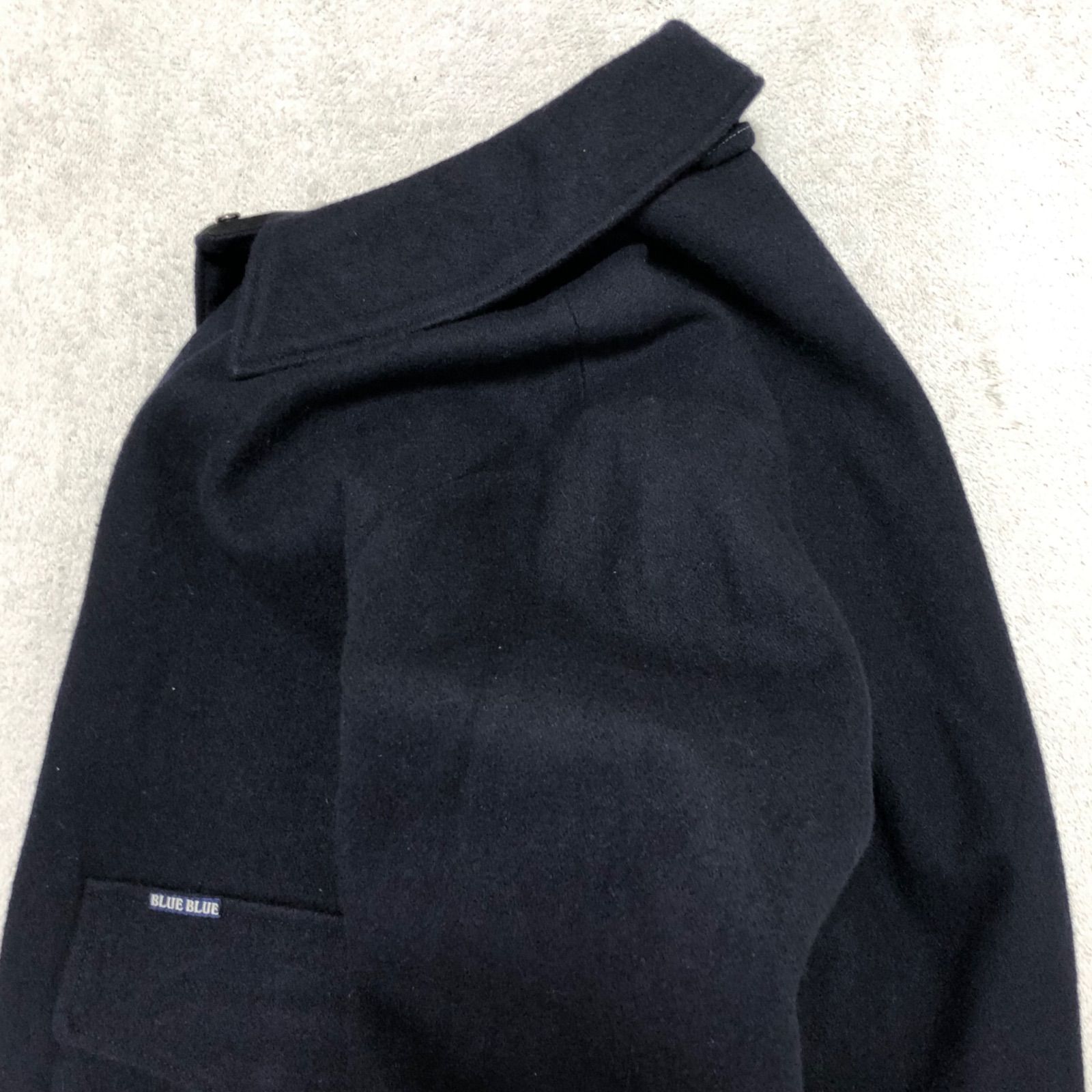 BLUE BLUE A-2 フライトジャケット ボンバージャケット メルトンウール