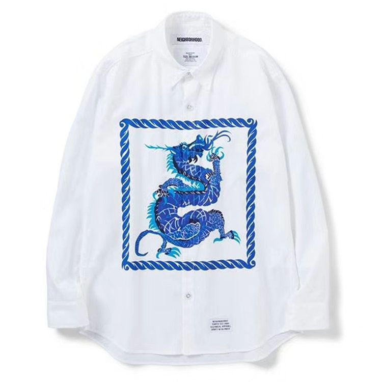 NEIGHBORHOOD DRAGON/C-SHIRT.LS シャツ 201SPNH-SHM04 - メルカリ