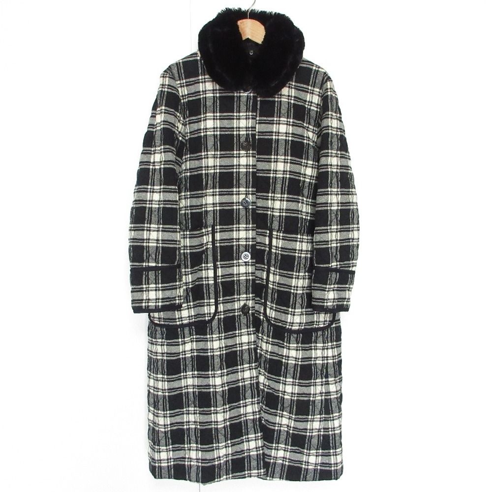 yori チェックコート yori チェックコート