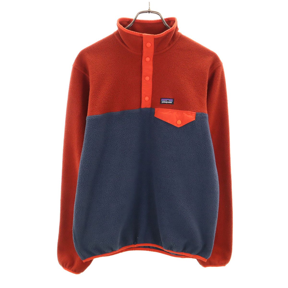 patagonia パタゴニア シンチラ スナップT ジャケット XXL オレンジ系 STY65572 アウトドア キッズ 古着