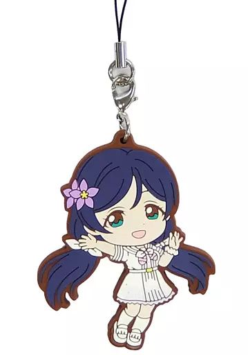中古】雑貨 東條希 ラバーストラップ きゅんキャラいらすとれー