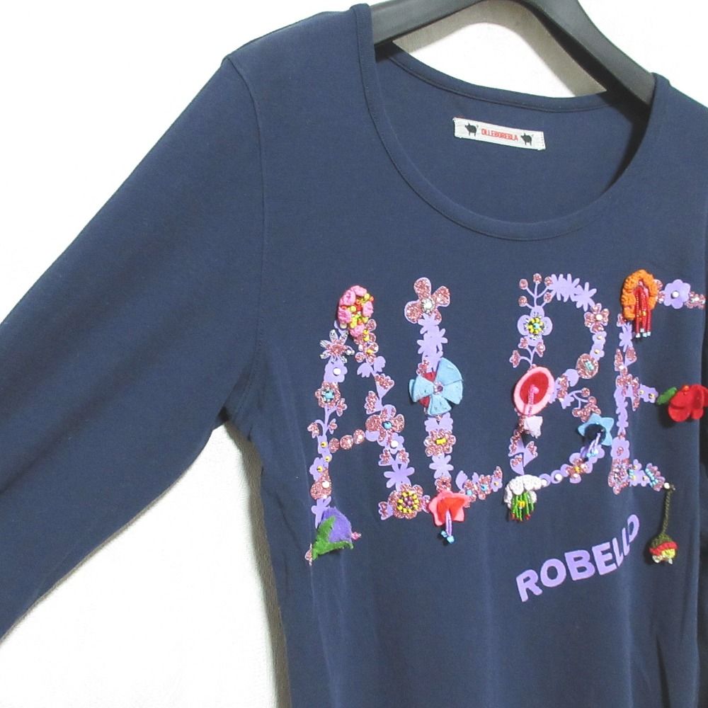 美品 OLLEBOREBLA オレボレブラ アルベロベロ フラワーロゴ ぶた