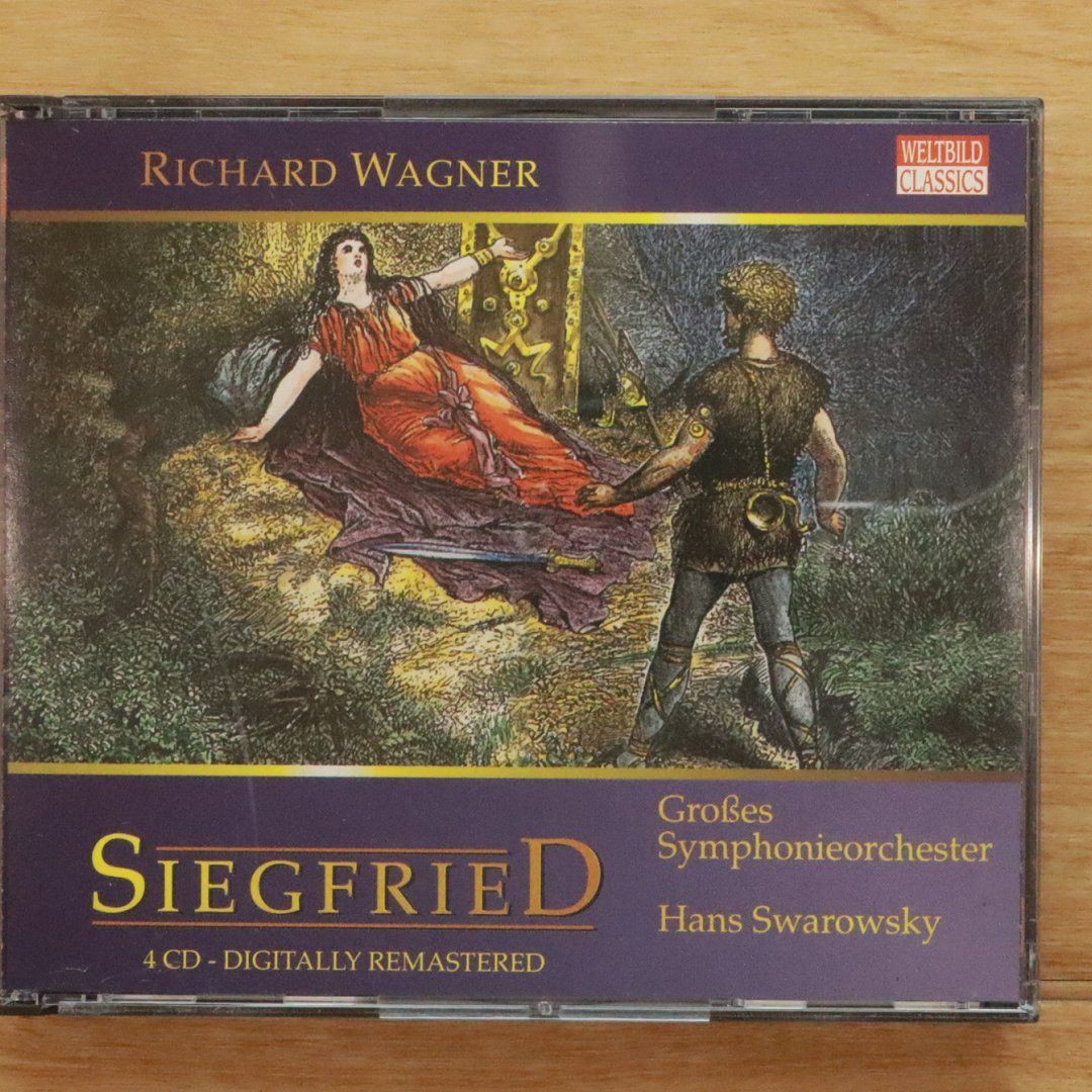 大学 割引 中古CD☆リヒャルト・ワーグナー/RICHARD WAGNER□ SIEGFRIED ヨーロッパ