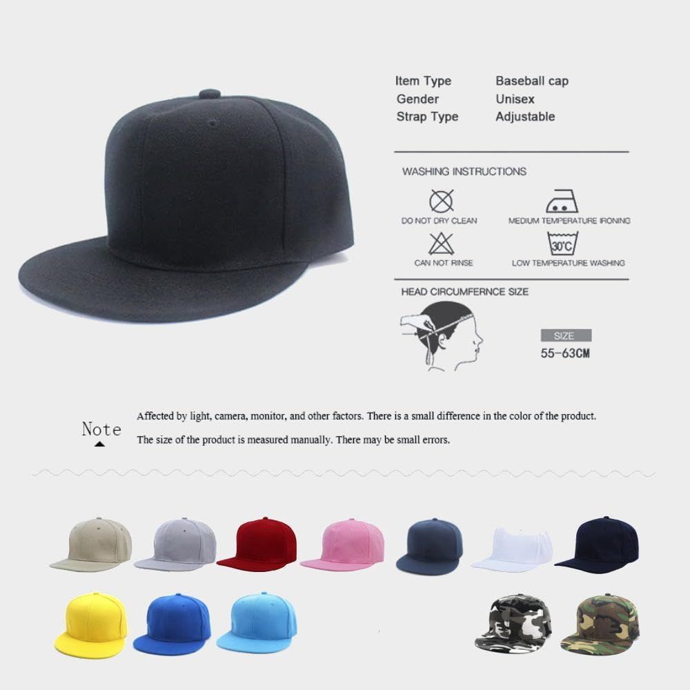 フラットビルキャップ