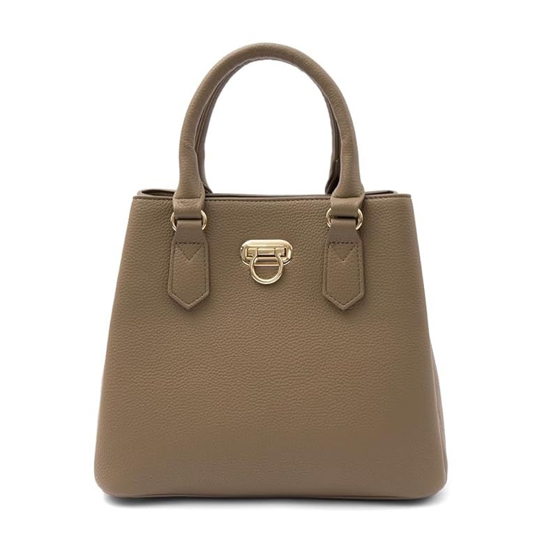 VITAFELICE ヴィータフェリーチェ 3スペース2wayトートバッグ レディース sib-20084p ダークベージュ