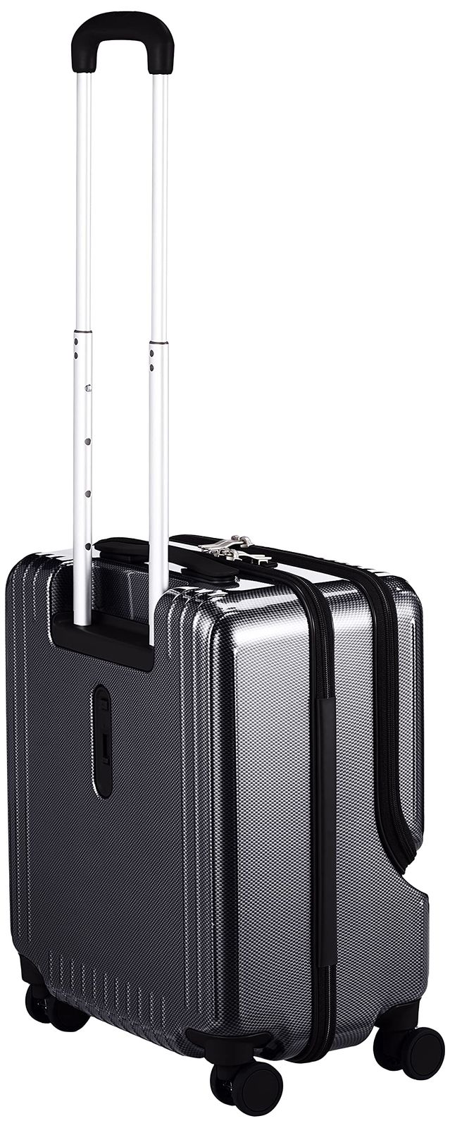 エース トーキョー スーツケース キャリーケース キャリーバッグ 機内持ち込み sサイズ 1泊2日 2泊3日 37 L フロントポケット キャスターストッパー 双輪キャスター 3.2 kg パリセイド3-Z No.06912