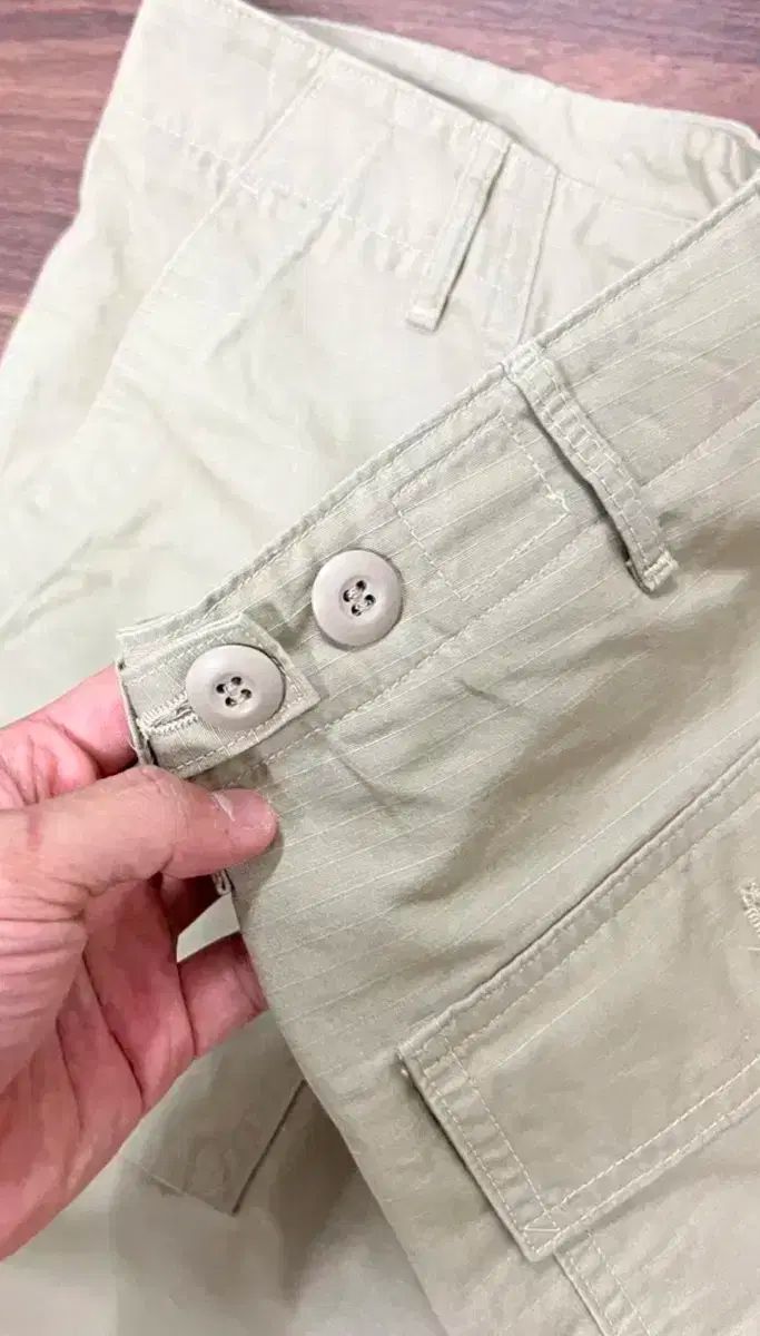  orSlow サマー ファティーグ パンツ ベージュ チノパン パンツ