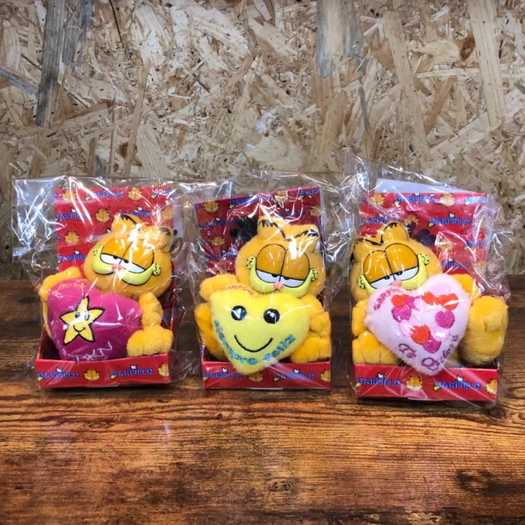 ガーフィールド ぬいぐるみ 3体セット ガーフィールド 3体セット GARFIELD PLUSH DOLL プラッシュ