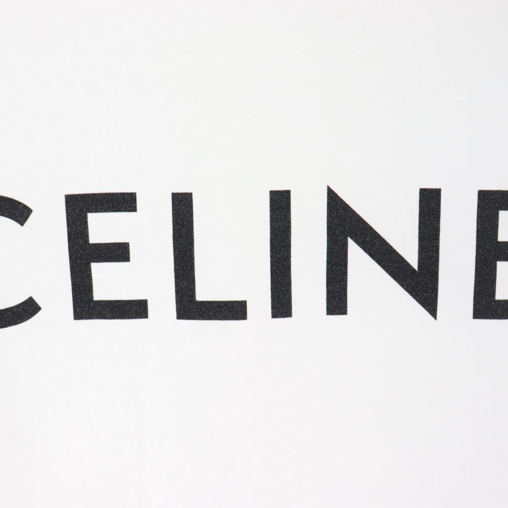CELINE (セリーヌ) 22SS LOOSE LOGO PRINT TEE ロゴ ルーズTシャツ ...