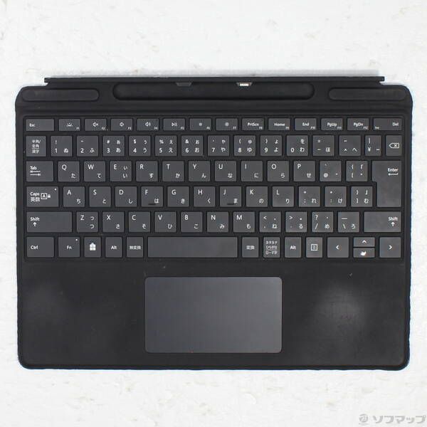 【新品・未使用】Microsoft Surface Pro用キーボード ブラック たのめーる】マイクロソフト Surface Pro Signatureキーボード
