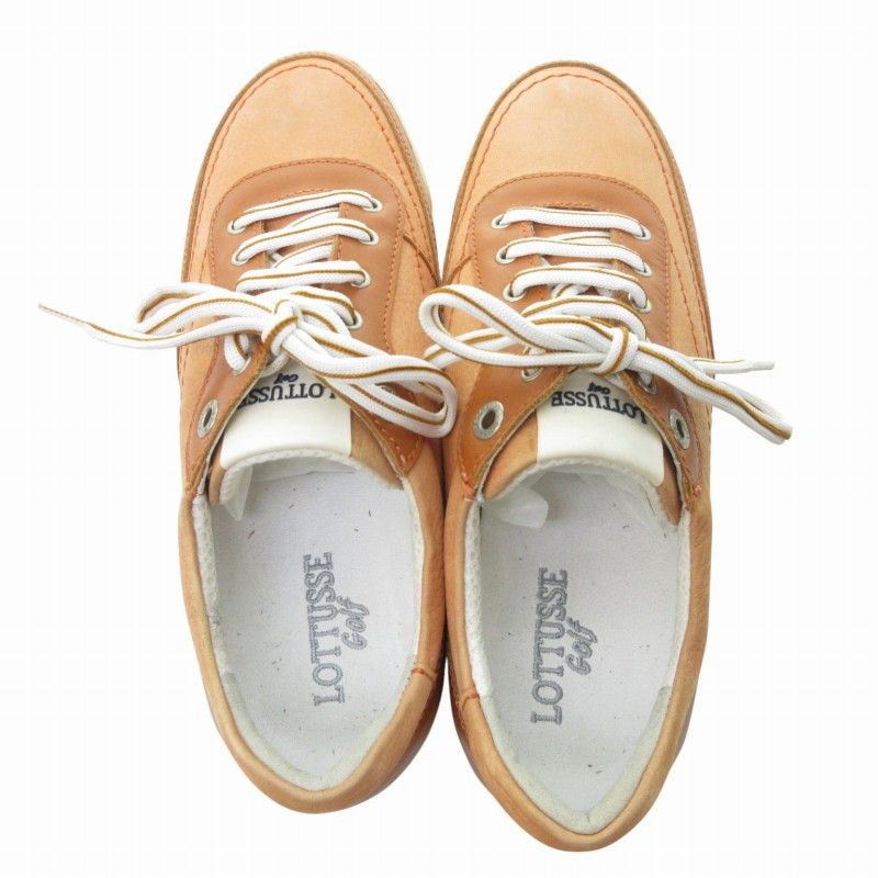 ロトゥセ LOTTUSSE golf レザー ゴルフシューズ スニーカー スパイク