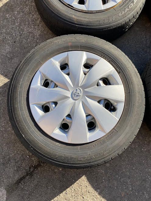 プロボックス 純正 鉄ホイール 4本セット 155/80R14 トヨタ 14インチ 4