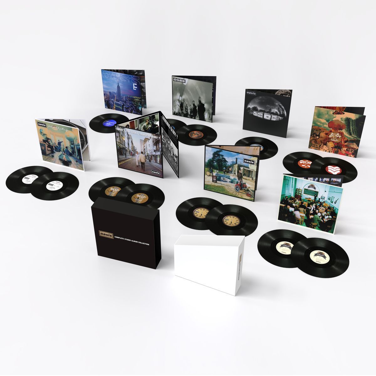 輸入14discs LP Oasis Complete Studio Album Collection 8 Albums Boxset RKIDCD157BOX Big Brother 未開封 |03640