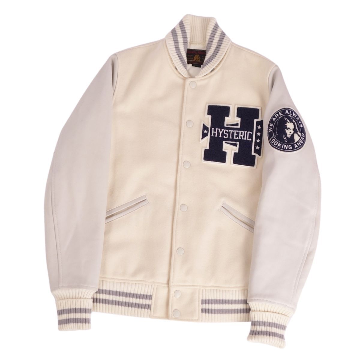 bv7. HYSTERIC GLAMOUR フリース ボタンジャケット 中古・古着通販】Hysteric Glamour (ヒステリックグラマー
