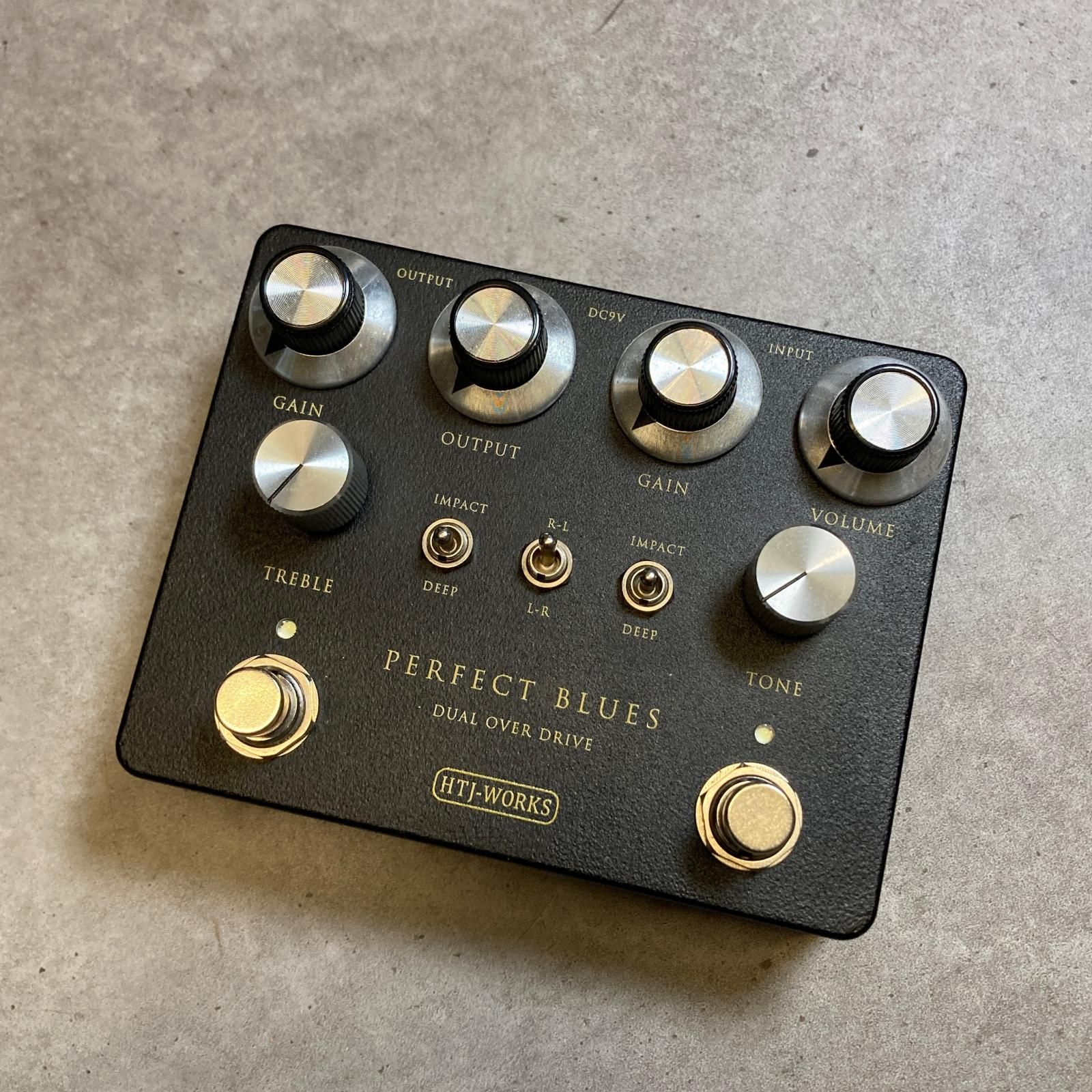 三重本店 楽器 HTJ-WORKS | エイチティージェイワークス エフェクター PERFECT BLUES Dual Overdrive 472