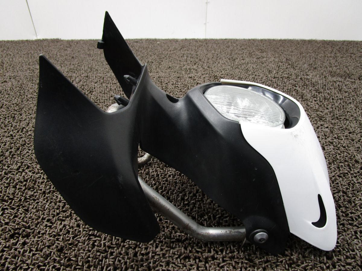 セロー250 ヘッドライト カウル ステー ▲A5526 DG17J ヤマハ G370E SEROW 動画有 FI インジェクション