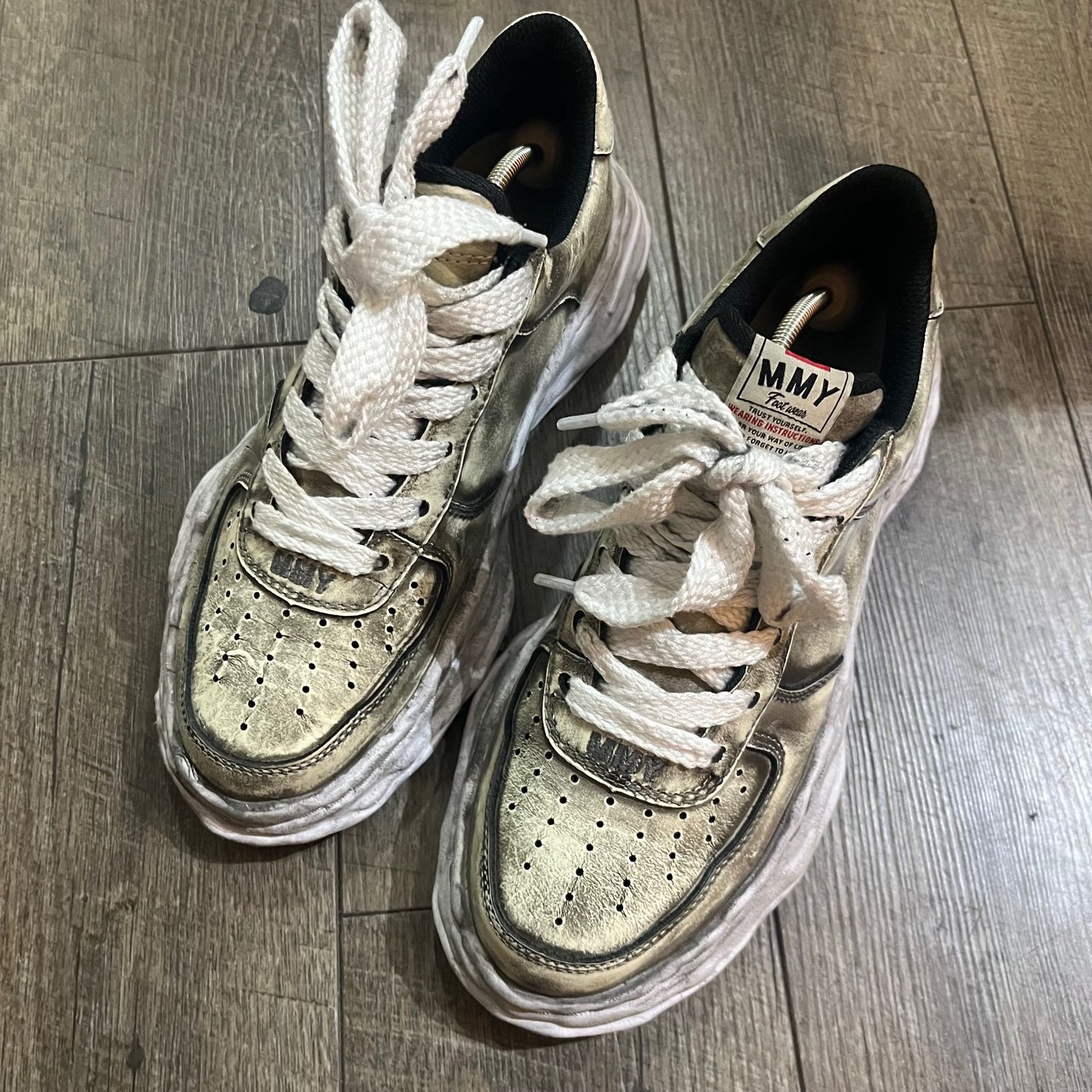 定価47300円 Maison MIHARA YASUHIRO WAYNE LOW brushed pat
