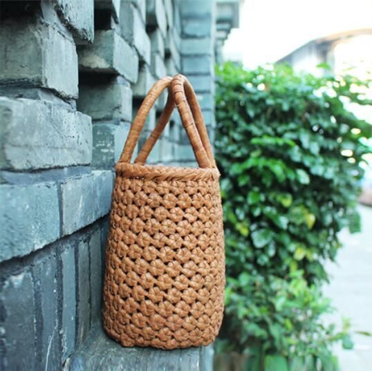 品質保証☆手作り 山葡萄かごバッグ 手編み 山葡萄籠バッグ バスケット