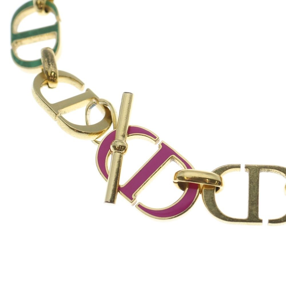 DIOR ディオール 30 MONTAIGNE CHOKER モンテーニュ CDロゴチョーカー ネックレス ゴールド レディース