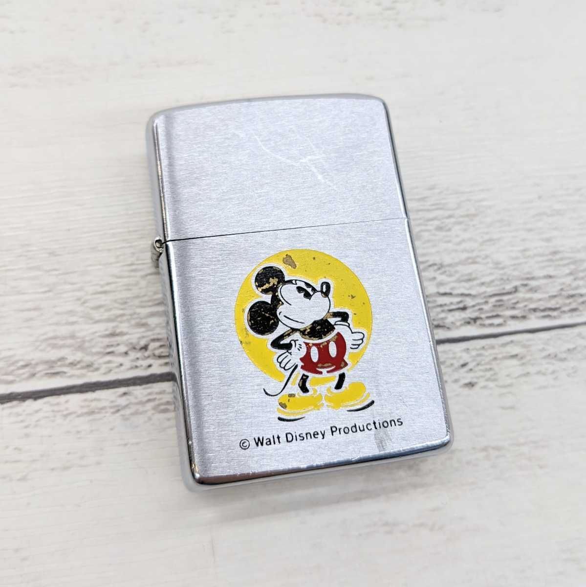 希少！ レア！ 1976年製 Zippo ジッポ ライター ミッキー ディズニー 