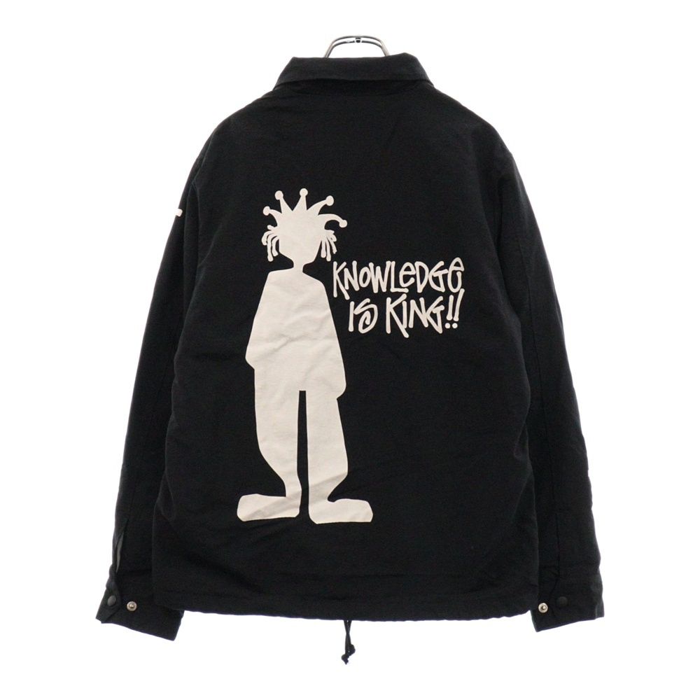 stussy コーチジャケット ブラック XL 美品 ナイロンジャケット 人気