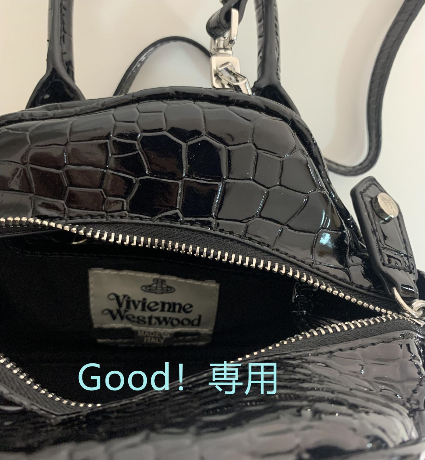 早い者勝ちVivienne Westwood ショルダーバッグ チェーン 黒｜レディース