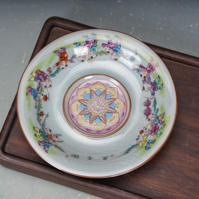 景徳鎮 陶磁器 百子図三才蓋碗 茶碗 茶道具 煎茶器 新品未使用 景徳鎮 陶磁器 百子図三才蓋碗 茶碗 茶道具 煎茶器 新品未使用